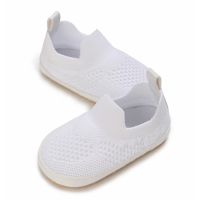 Multicolor 2025 Knitted Infant and Toddler Sports Shoes Children's Casual Shoes Baby Girls and new Boys' First Step Shoes
