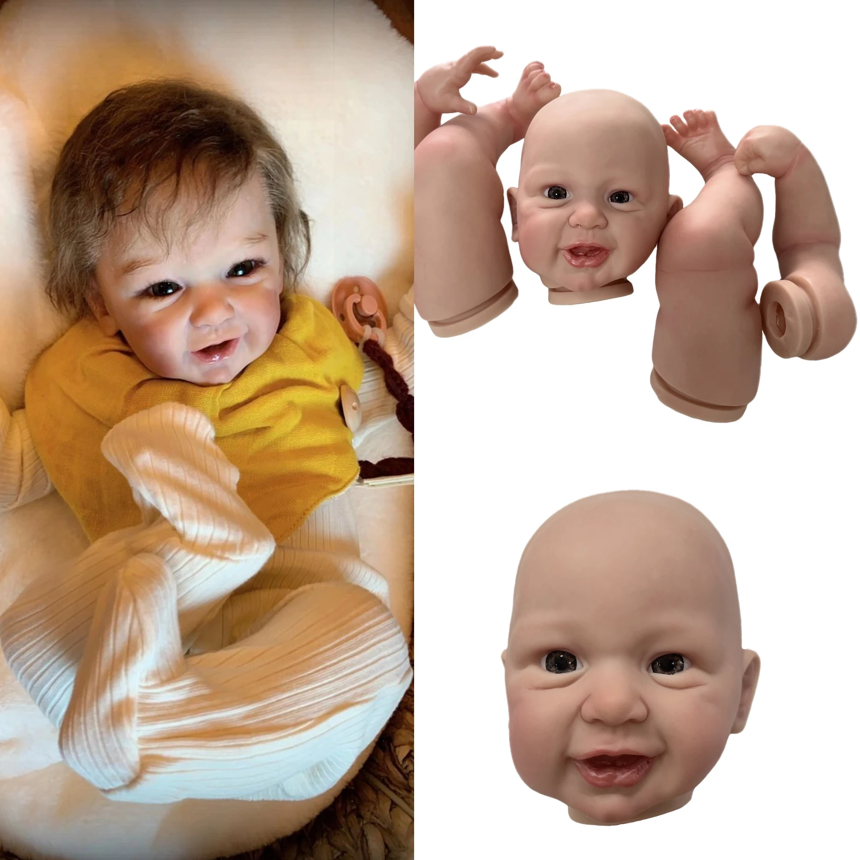 20 Inch Phoenix Reborn Bebe Reborn Kits 2025 Painted Already and Unpainted Kits new bonecas Kit bebe Reborn sin pintar baratos