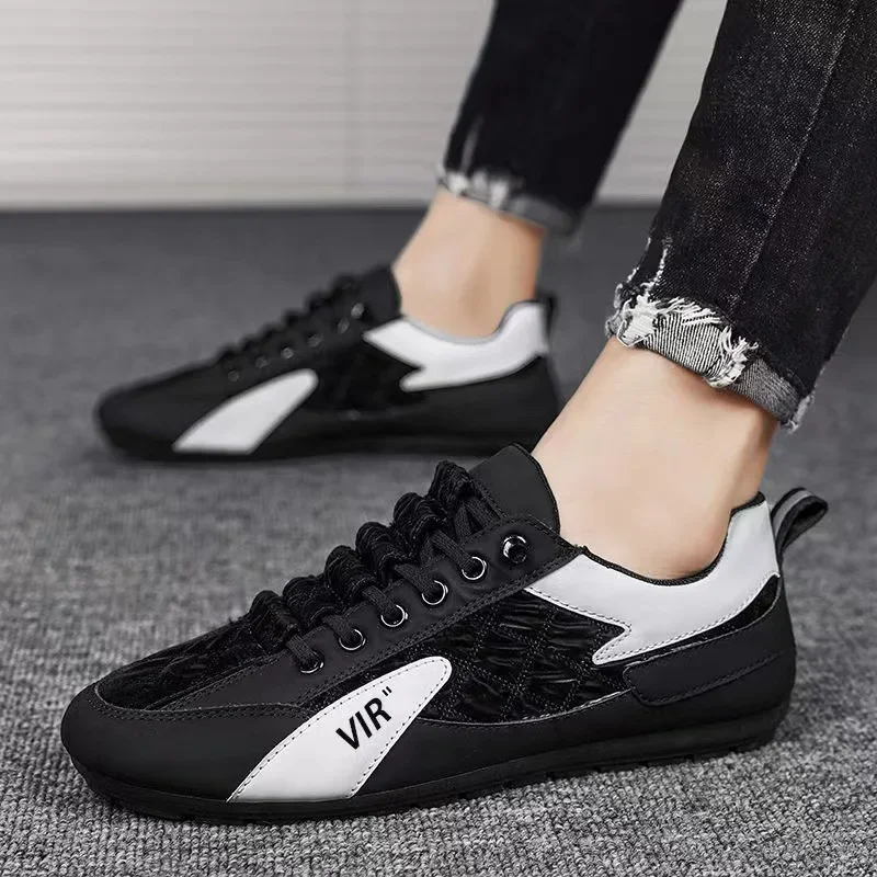 Men's Sneakers Non-slip Man 2024 New Fashion Casual Low Top Shoes Lightweight Men's Shoes Fashion Trend Outdoor Walking Shoes
