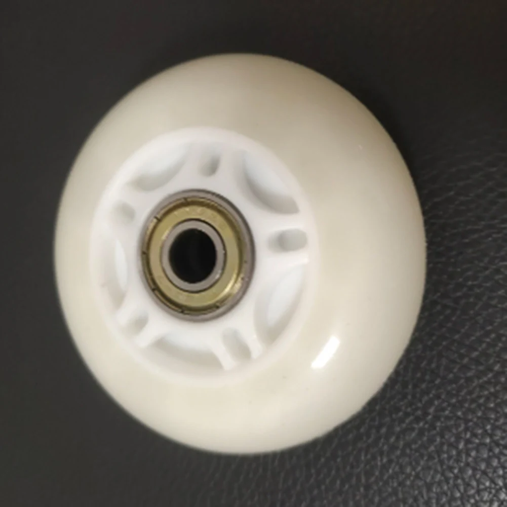 64mm 70mm 72mm Outdoor Inline Hockey Skate Wheels High Elasticity 2025 With Bearing Glitter Wheels For Skates new Roller Skates Lage