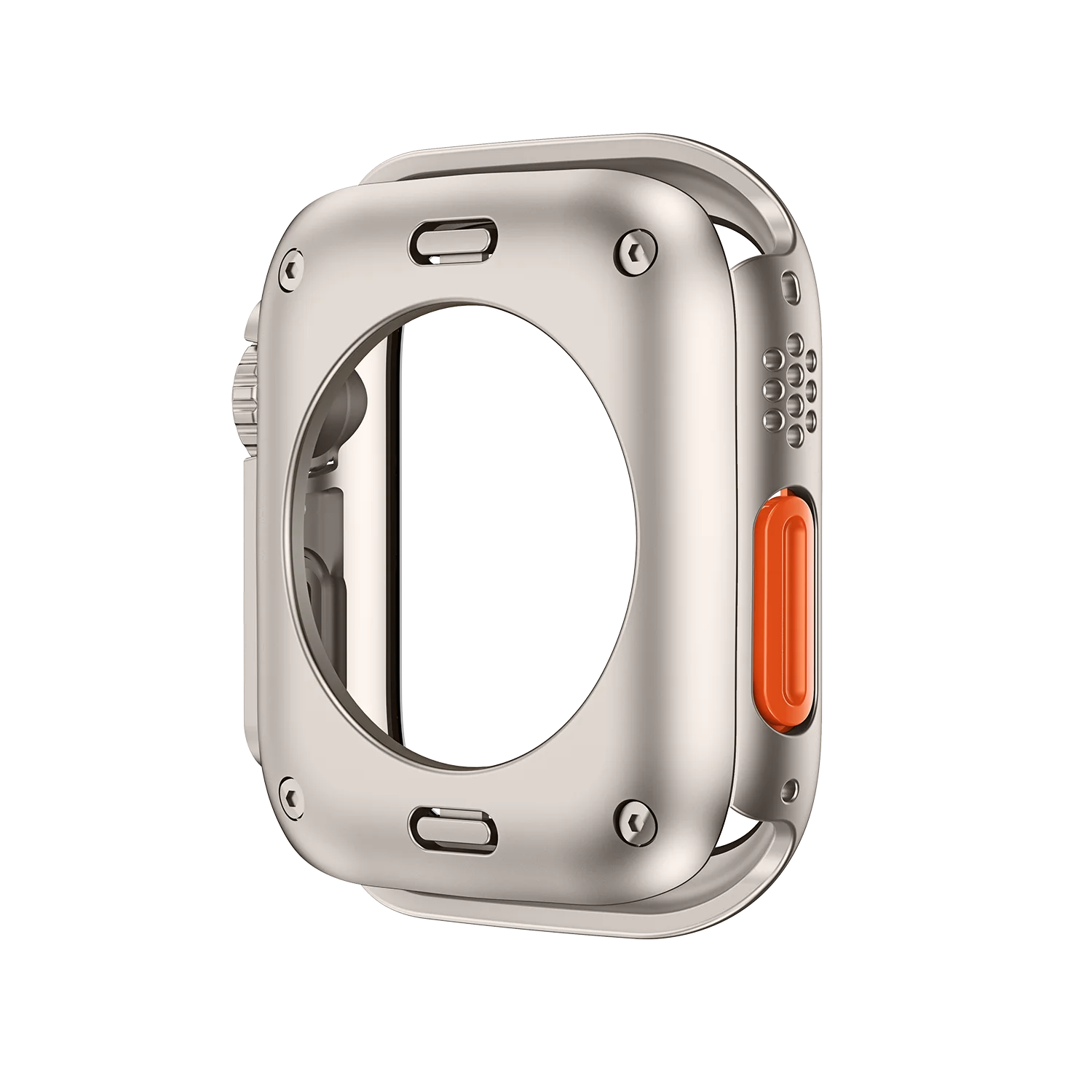 Upgrade Case for Apple Watch mm Screen Protector Hard PC Tempered Glass IWatch Series Se Change To Ultra
