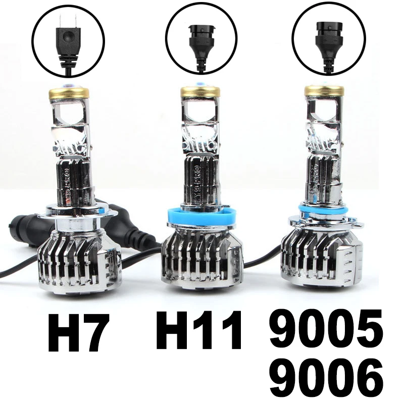 Mini H7 LED Bulb Projector Lens H11 LED H8 H9 9005 HB3 9006 HB4 Automobles Mini Lenses Headlight Lamp 100W 20000LM 12V LHD