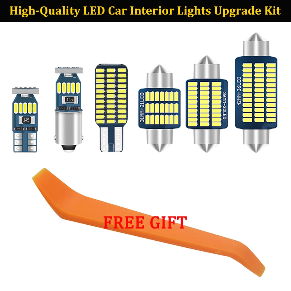 BMTxms For Renault Megane 3 III MK3 Hatchback Estate Grandtour Coupe 2009-2015 LED Bulb Interior Map Dome Reading Door Light Kit
