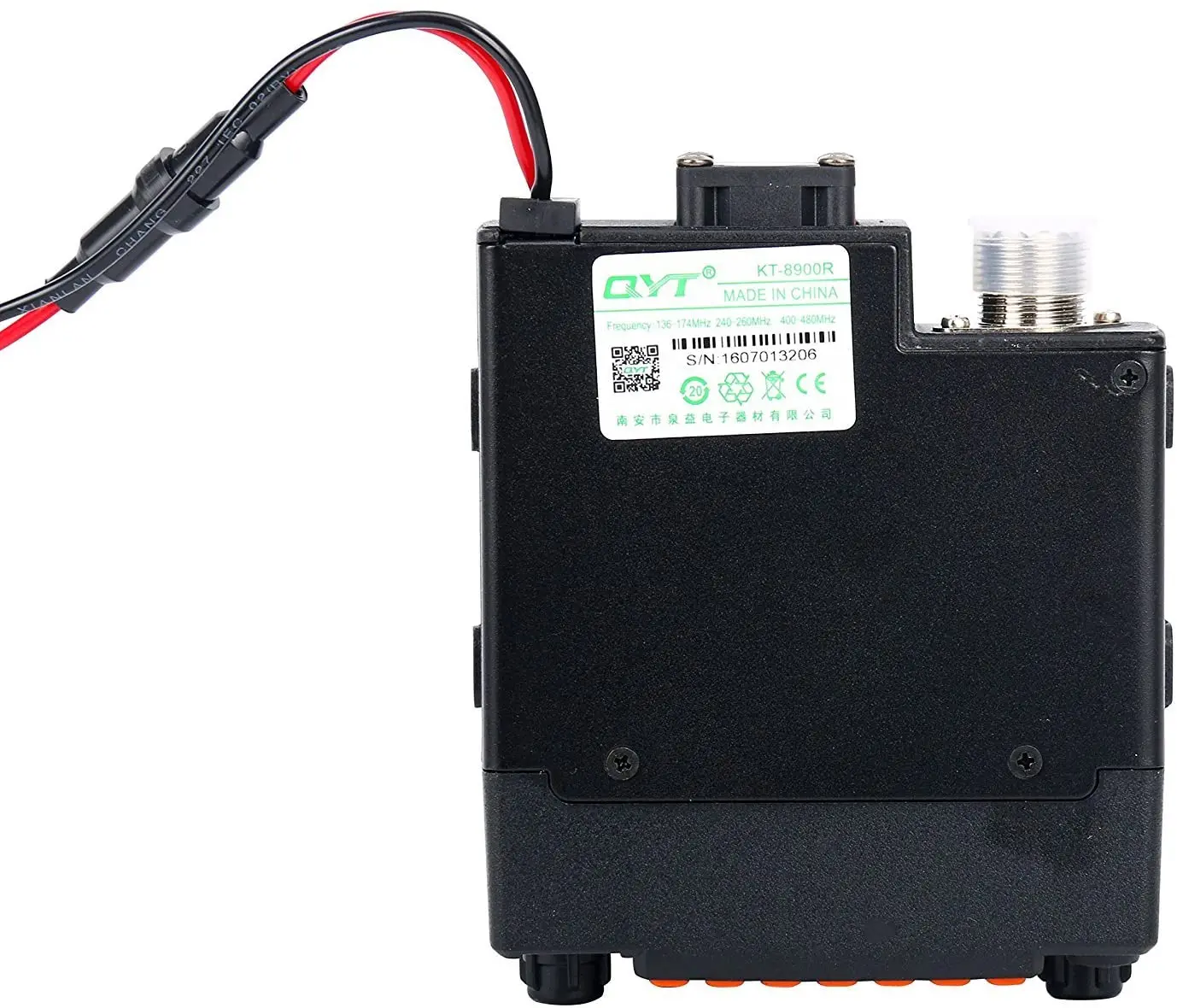 QYT KT-8900R Tri-Band 25W Mobile Transceiver 136~174&240-260&400~480MHz Dual Standby Car Ham Radio