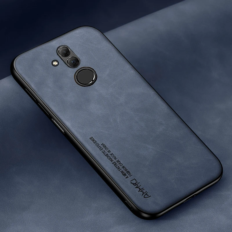 Simple case pattern Silicone For Huawei MaiMang 6 7 leather case For Huawei Mate 10 20 Lite Honor V20 Case smile