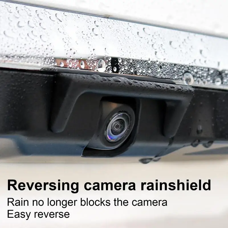 Car Reverse Camera Rain Shade Cover Automobile Rear Camera Rain Shield Cover ForLexus ES200 260 300H 2018 2019 Accessories