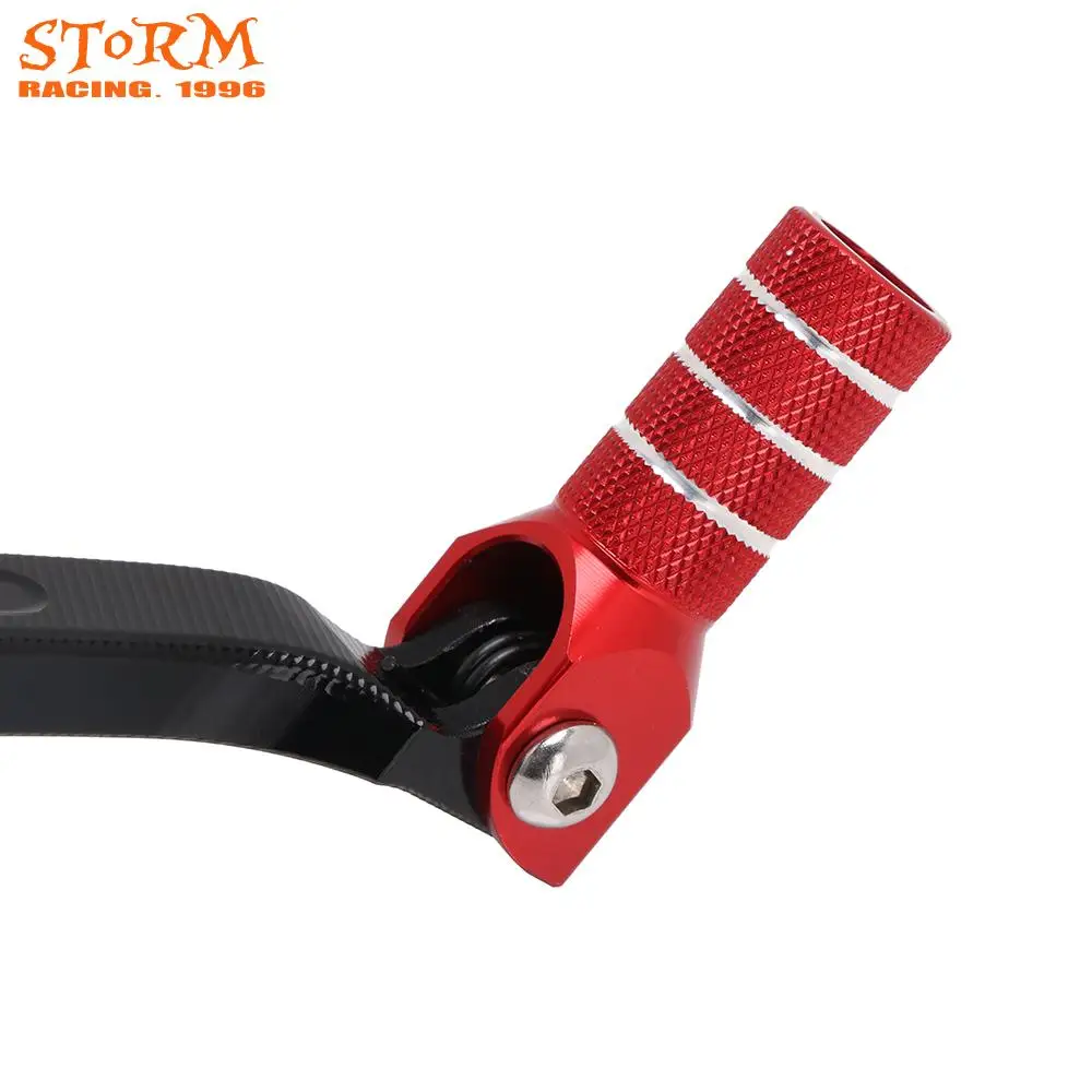 Motocycle CNC new Aluminum RED Foldbale Gear Shift 2025 Lever Shifter Pedal For HONDA CRF250R CRF 250R 250 2010 2011 2012 2013 2014 2015