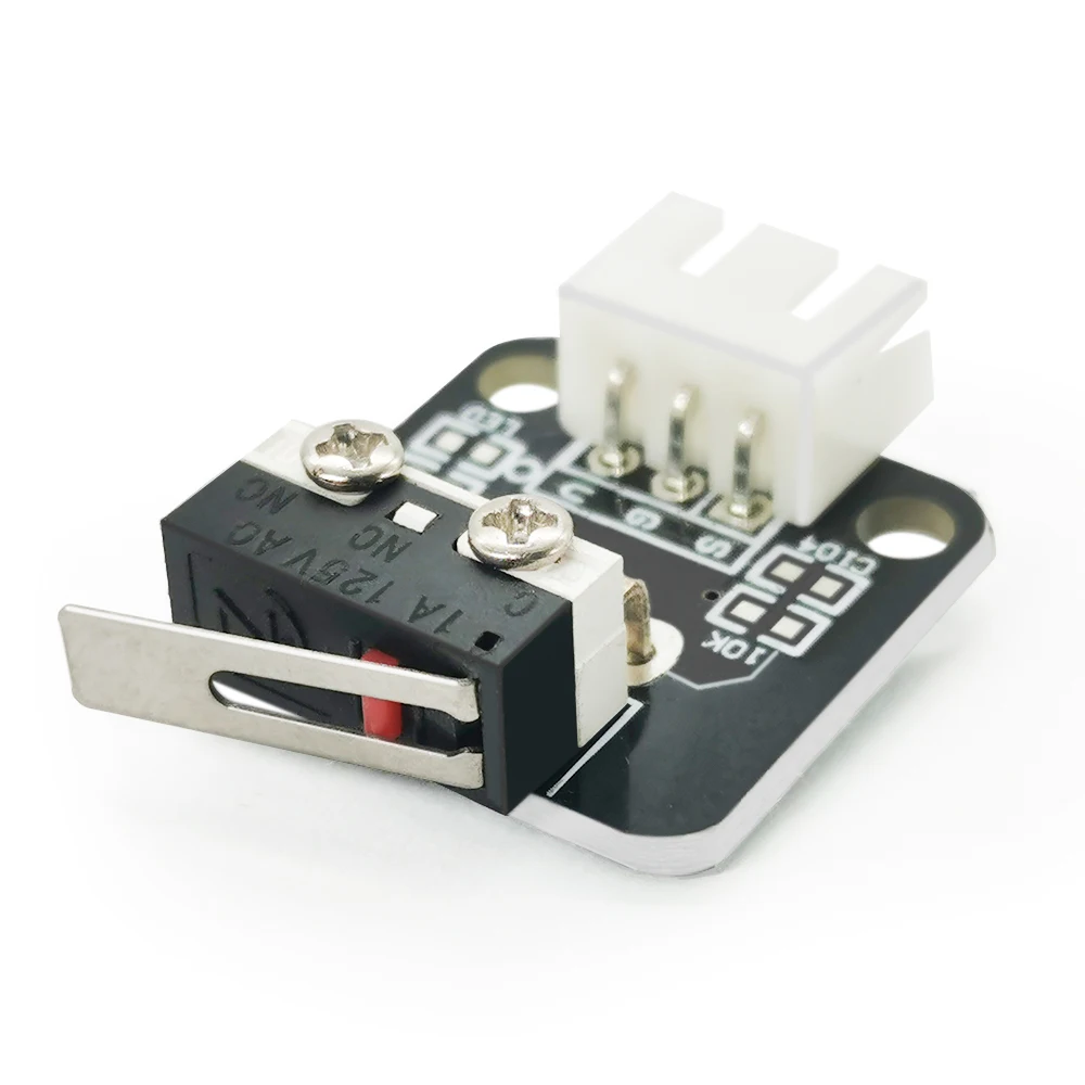 Micro Switch PCB X/Y/Z Axis End Stop Limit Switch 3Pin N/O N/C Easy to Use Control 3D Printer Accessories for CR-10 Ender 3
