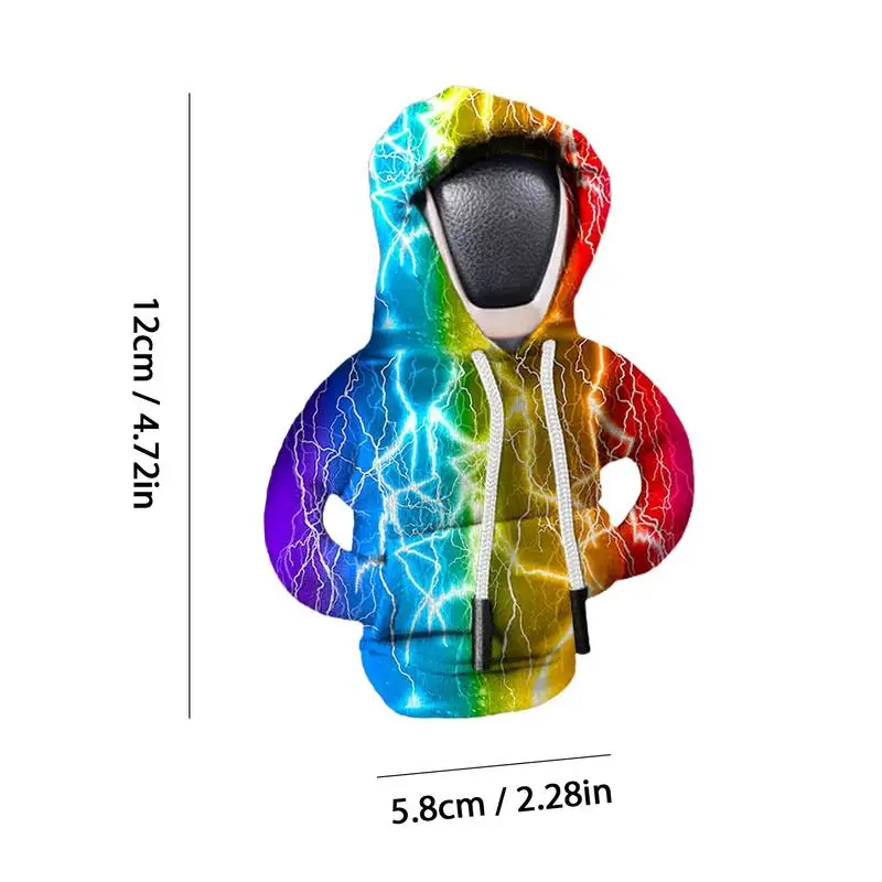 Car Lever Gear 2025 Change Hoodie Lever Change Knob Car Decorating Gear Shift Knob new For The Car Gadgets Gear Shift Collars Sweatshirt