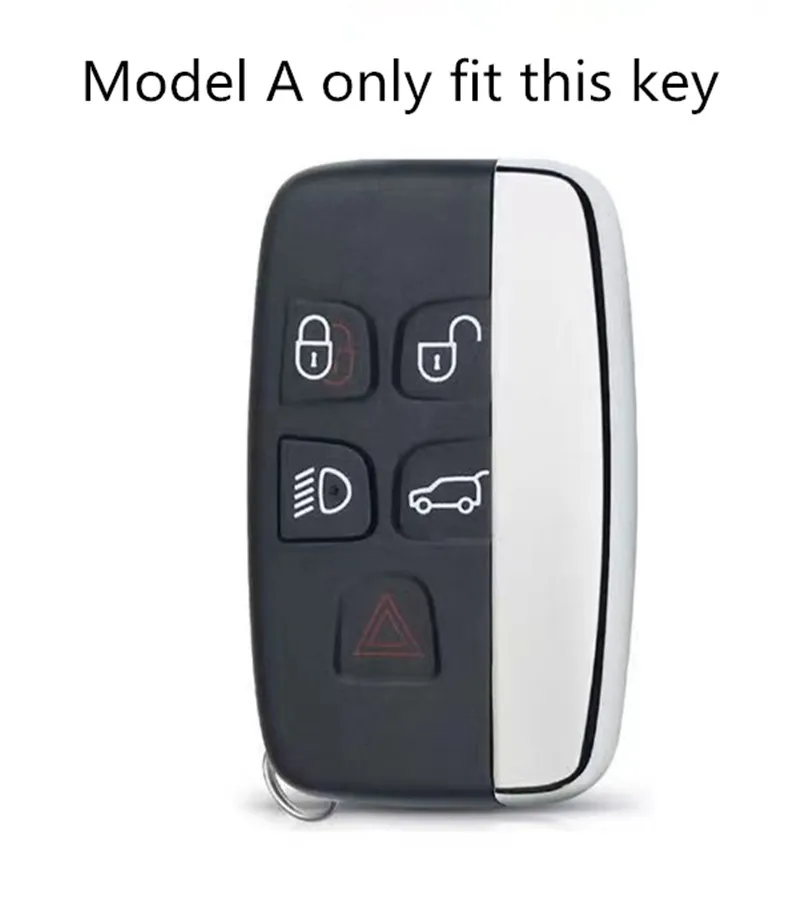 Genuine 2025 Leather Hand-Made Car Key Cover Car KeyCase Shell Auto Accessories new Keychain For Land Rover Range Rover Discovery 5 Sport
