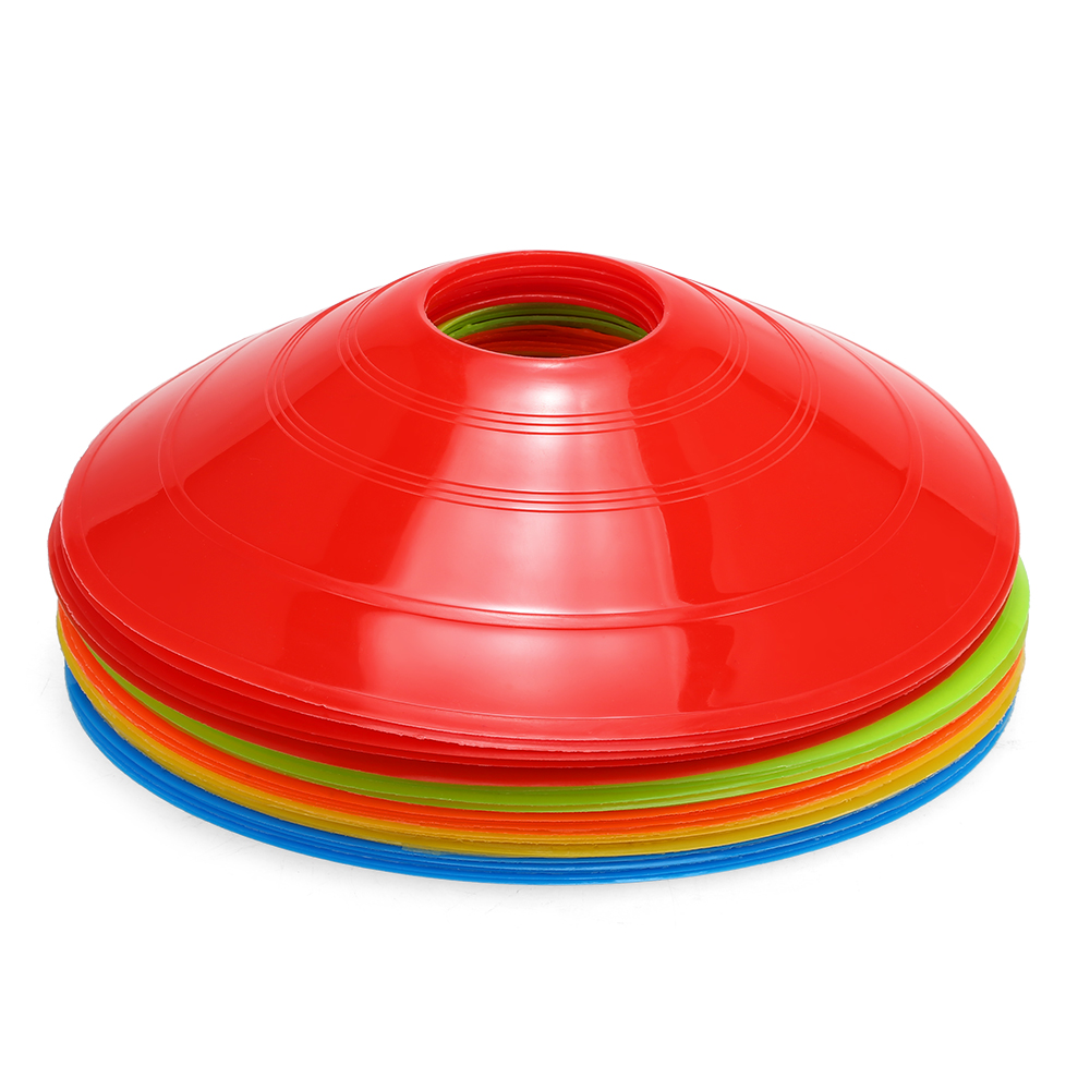 pcs Agility Disc Cone Set Multi Sport Training Space Cones with Plastic Stand Holder for Soccer Football Ball Game