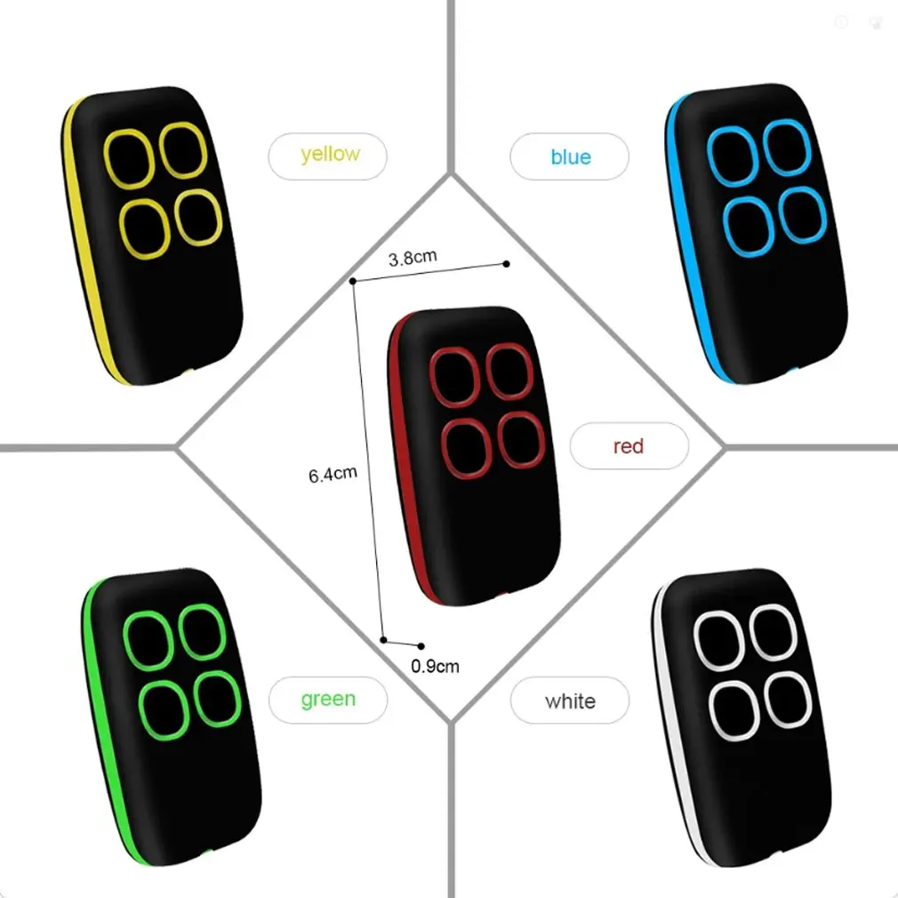 286MHz-868MHz Garage Door Remote new Control 2025 Duplicator Multi-Frequency Code Grabber Clone Gate Key Fob Command Hand Transmitter