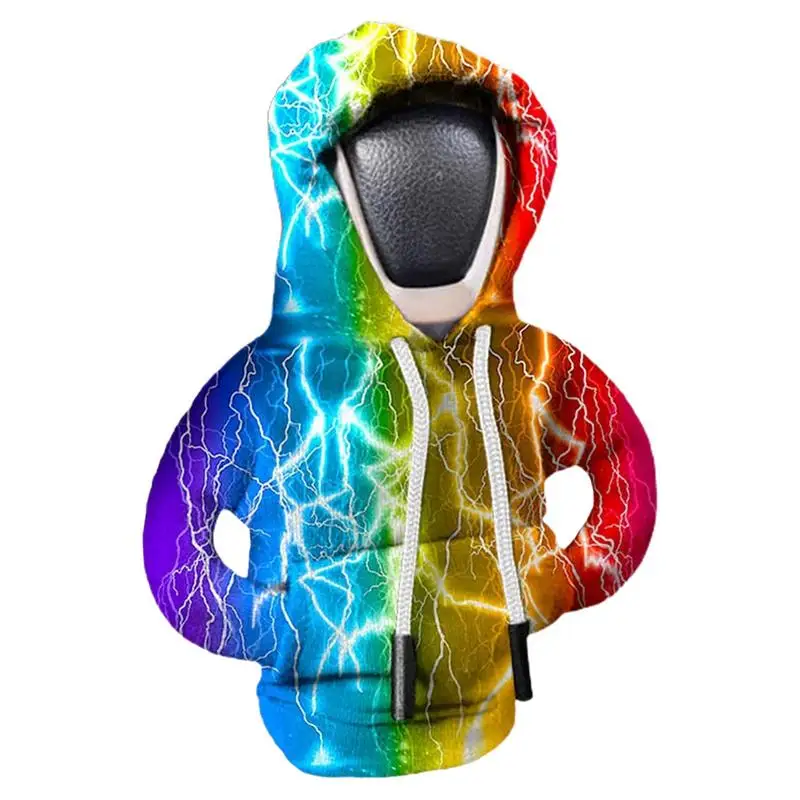 Car Lever Gear 2025 Change Hoodie Lever Change Knob Car Decorating Gear Shift Knob new For The Car Gadgets Gear Shift Collars Sweatshirt