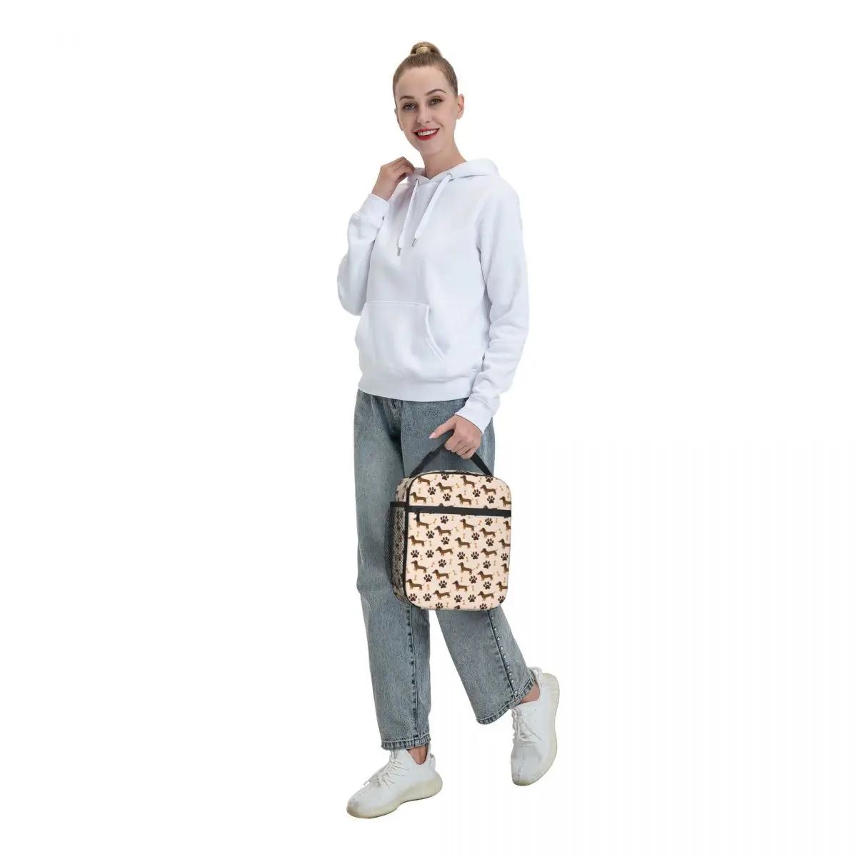 Dachshund Sausage Dog Resuable Lunch Box Women 2025 Puppy Lovers Thermal Cooler Food Insulated Lunch Bag School new Children Student