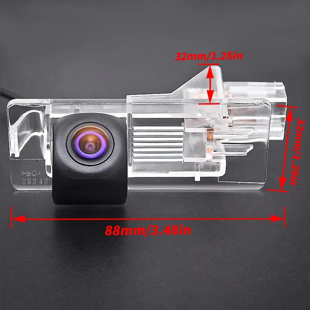 170° HD AHD 1080P Fisheye Car Rear View Backup night backup Parking system Camera for Renault Fluence/Renault Clio 4 2014 2015