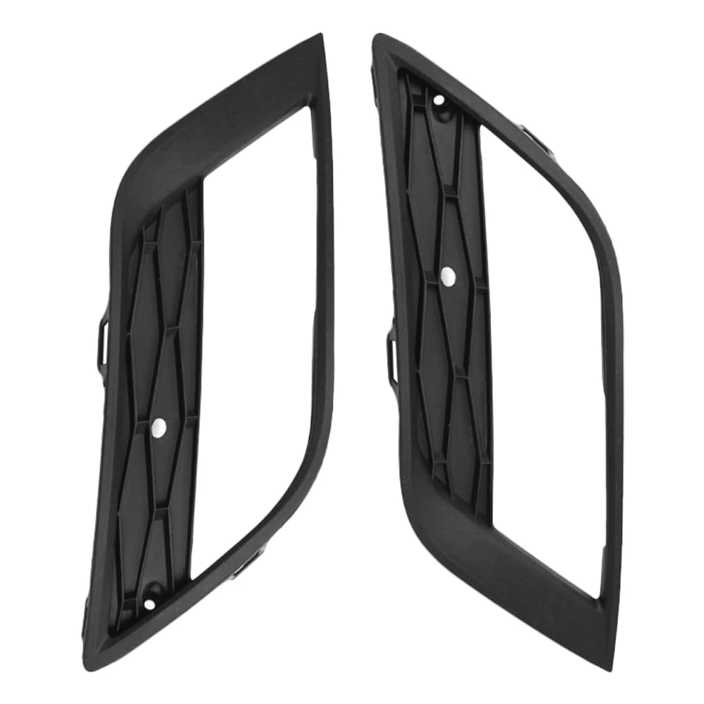 Car Front Bumper Left Right Fog Light Grille Cover Trim For Seat Ibiza 4 Facelift 2013 2014 2015 2016 6J0853665F 6J0853666F