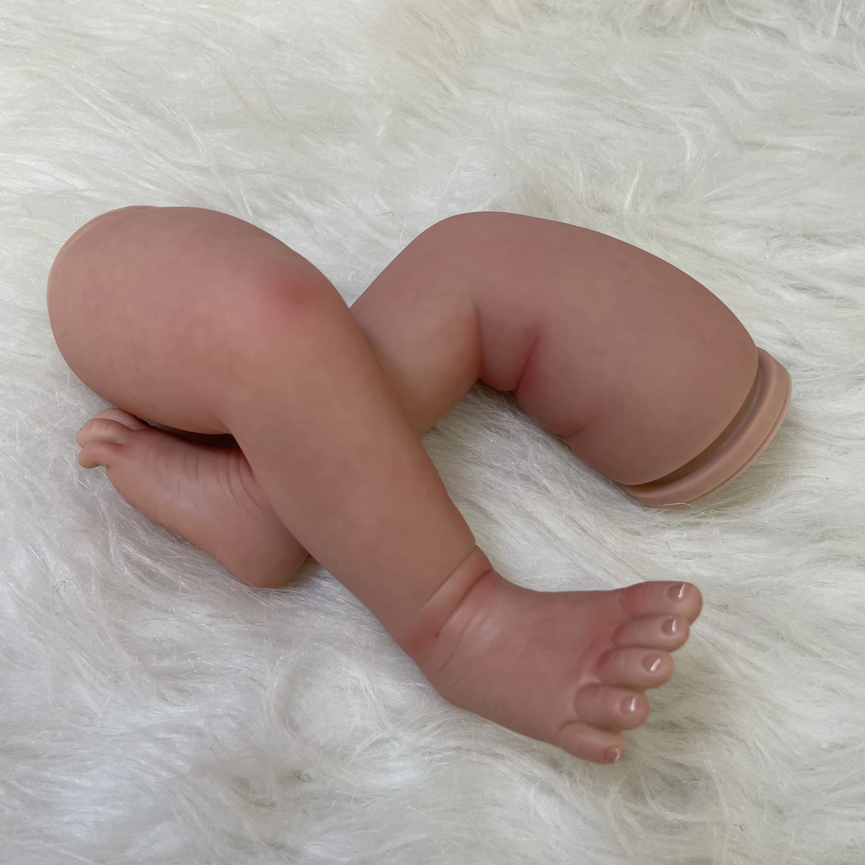 Clearance 20Inch 2025 Already Painted Reborn new Doll Kit Malea With Cloth Body DIY Mold Unassembled Handmade Reborn Doll Parts