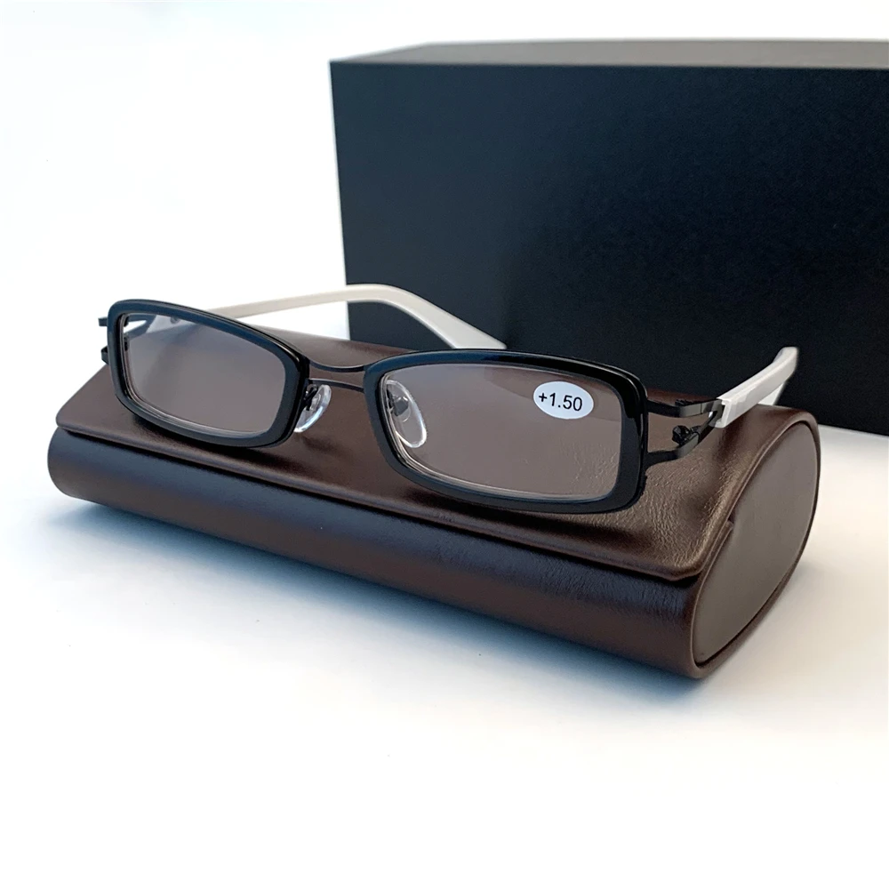 Cubojue White Reading Glasses Women +125 100 175 250 150 225 275 300 Eyeglasses Frames Female Black White Spectacles for Optic