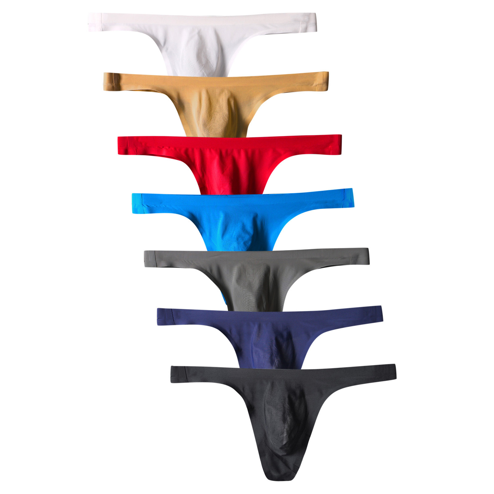Underwear Men Sexy Sissy Briefs Thin U Pouch Male Brief Breathable Bikini Shorts Quick Dry Underpants Slip Hombre Panties