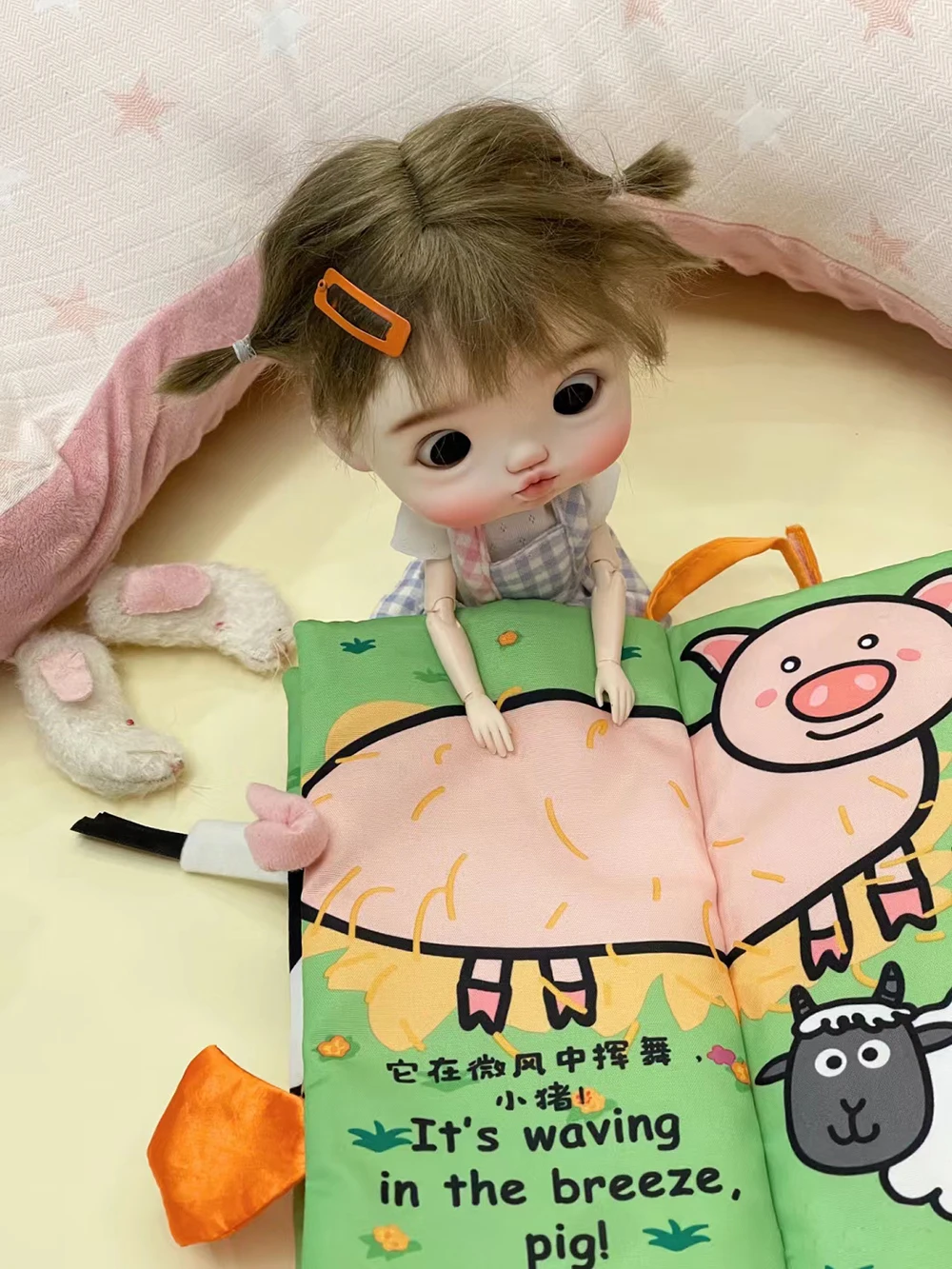 New bjd sd Girl Big Head 1/6 zhuzhubao doll resin toy birthday gift Spot makeup free shipping