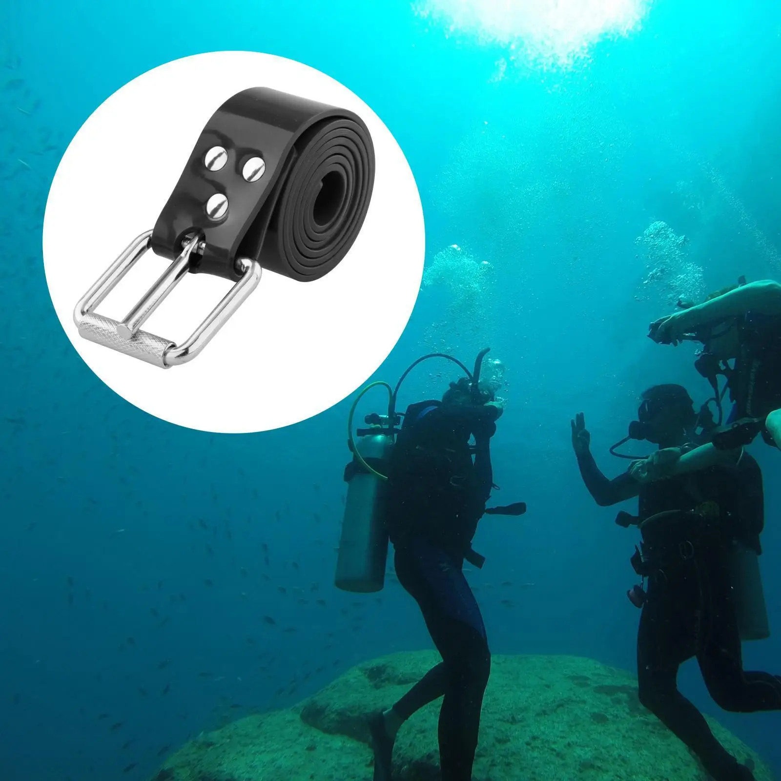 Adjustable For Diving And And For Durability And Multi-functional Diving And Lightweight Silicone Belts