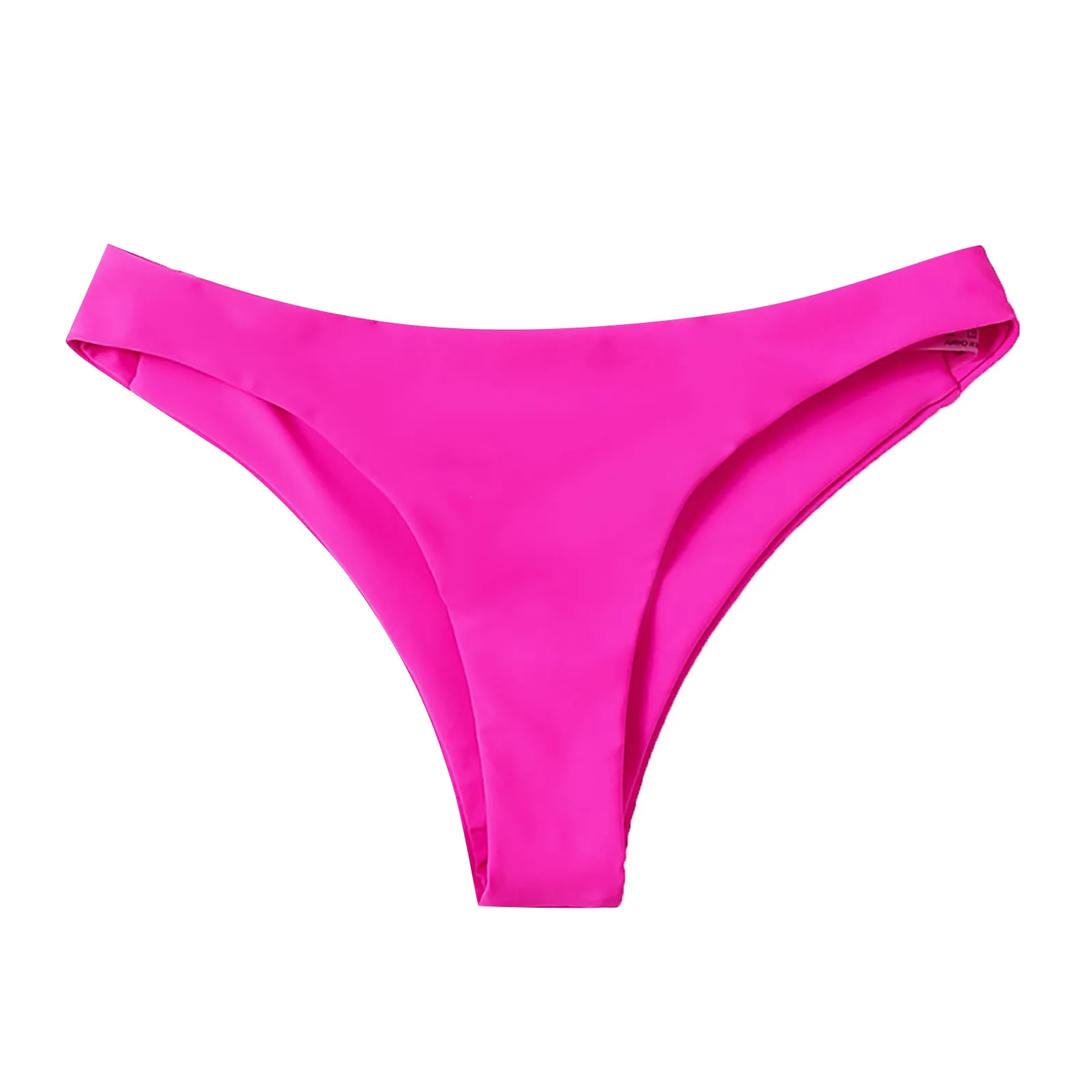 new Women's Bikini Bottoms High 2025 Cut Swimsuit Bottom Solid Color Mid Waist Swim Bottoms Men Swim Short Bikini Skirt