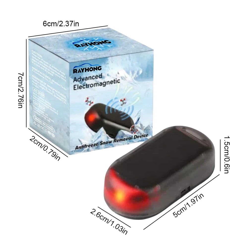 Antifreeze Car Electromagnetic Molecular Windshield Snow Removal Window Glass Microwave Deicing Anti-ice Instrument