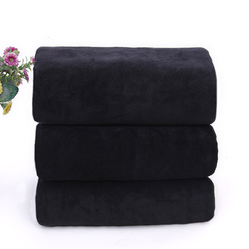 3 Thickened Black Microfiber Towels, Household Towels, new 2025 Car Cleaning Cloths Multipurpose Wipes