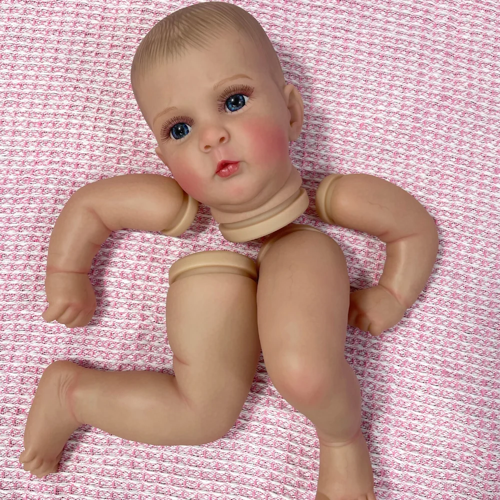 19Inch Painted/Unpainted Reborn Doll Kit Jocy With Cloth Body 2025 Unfinished Unassembled Mold High Quality new Handmade Doll Parts