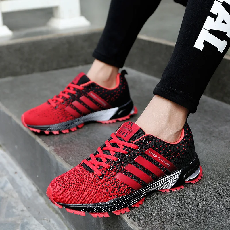 Women and Men new Sneakers Breathable Mesh Running Shoes Outdoor Comfortable Casual 2025 Couples Jogging Shoes Zapatillas Hombre Size 48