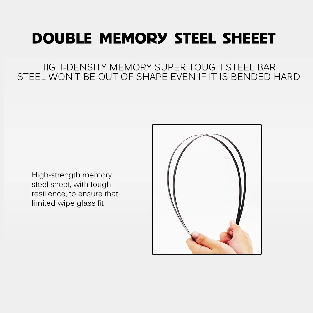 BEMOST Car Wiper Blades Front Window Windshield Rubber Refill For Lincoln X Accessories