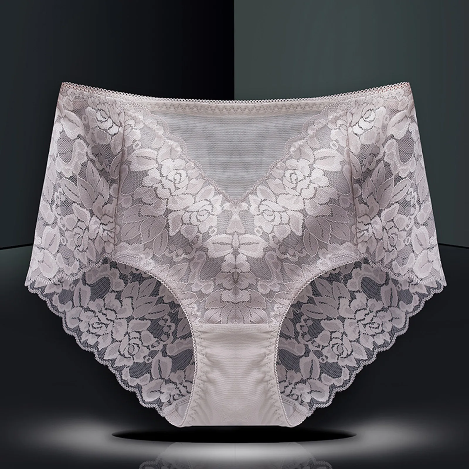 Women s Underwear Lace Hollow Out Underpants Soft Comfortable Briefs Sexy Large Size Panty Lingeries For