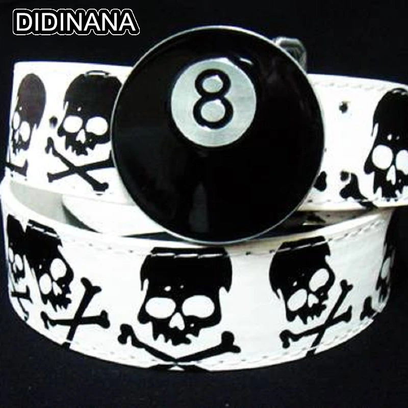 Rivet Billiards Spicy Girl Belt Women Gothic Punk Harajuku Y2K Men's Belt Decorative Personality