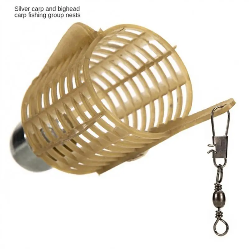 20g/30g/40g/50g Carp 2025 Fishing Bait Feeder new Lure Holder Trap Fishing Cage Basket Fishing Cage Basket Feeder Fishing Accessories