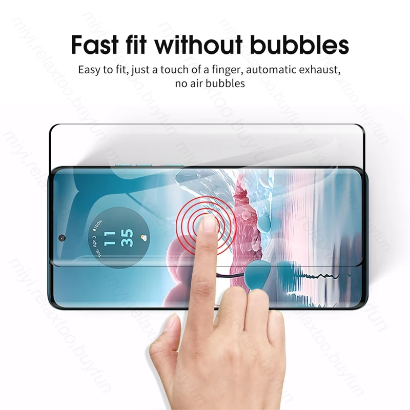 4 In 1 Camera Lens Screen Protector Tempered Glass Case Cover For Motorola Edge40 Edge 40 Neo Pro 5G Protective Glass Edge40Neo
