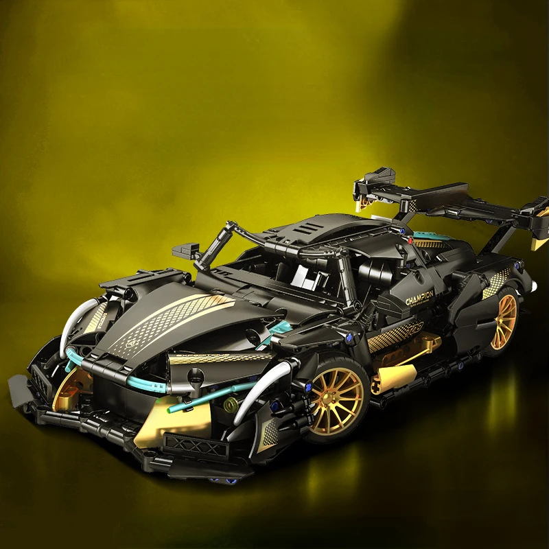 2023 Building blocks Supercar V12 Concept Racing model car build toy Birthday gift Boy Gift Christmas gift 81031