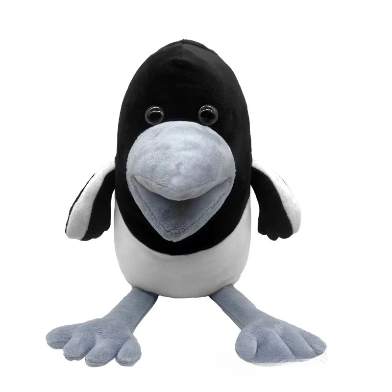 22cm Steve and Maggie Plush Toy New Halloween Kawaii Magpie Crow Peluche Toys Soft Stuffed Animal Doll Pillows for Holiday Gifts