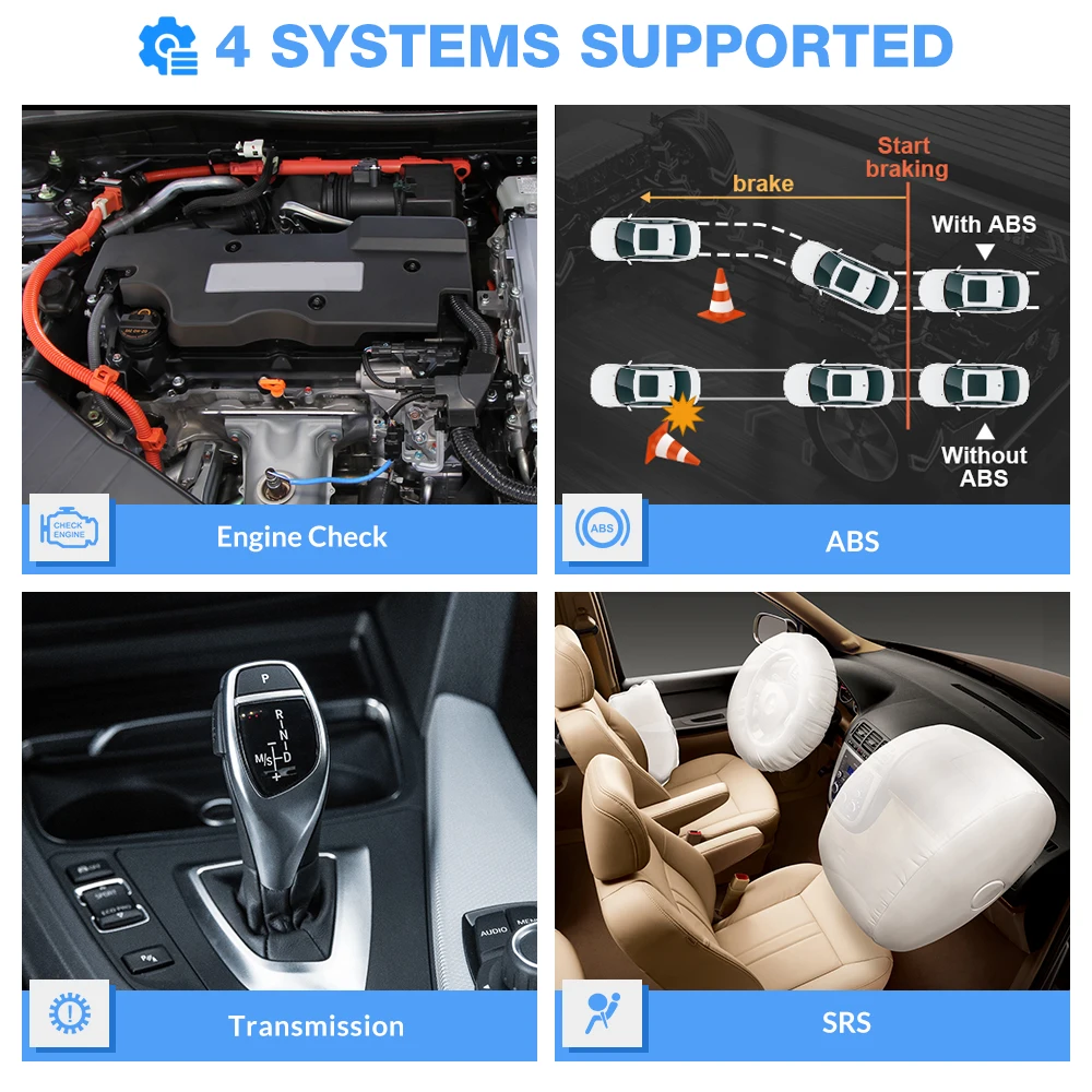LAUNCH X431 CRP123E Car Diagnostic Tools new Engine ABS 2025 SRS AT Code Reader Scanner Auto VIN Scan 3 Reset Wifi Free Update pk CRP123