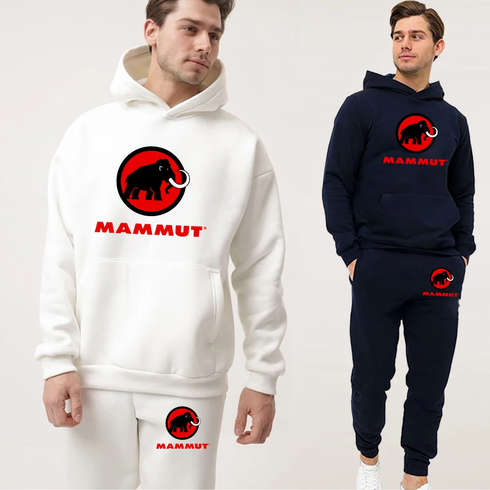 Tracksuits Winter Tech Fleece Hoodies Designer Sweater Sets Sweatshirt Casual Pants Sports Luxury Harajuku Male Running Clothing