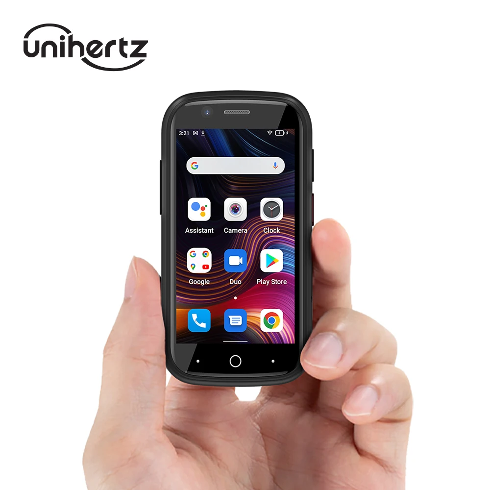 Unihertz Jelly 2E Mini 4G Android 12 Unlocked Smartphone 4+64GB With SD Card NFC Silver Grey And VoLTE HD Vioce Support