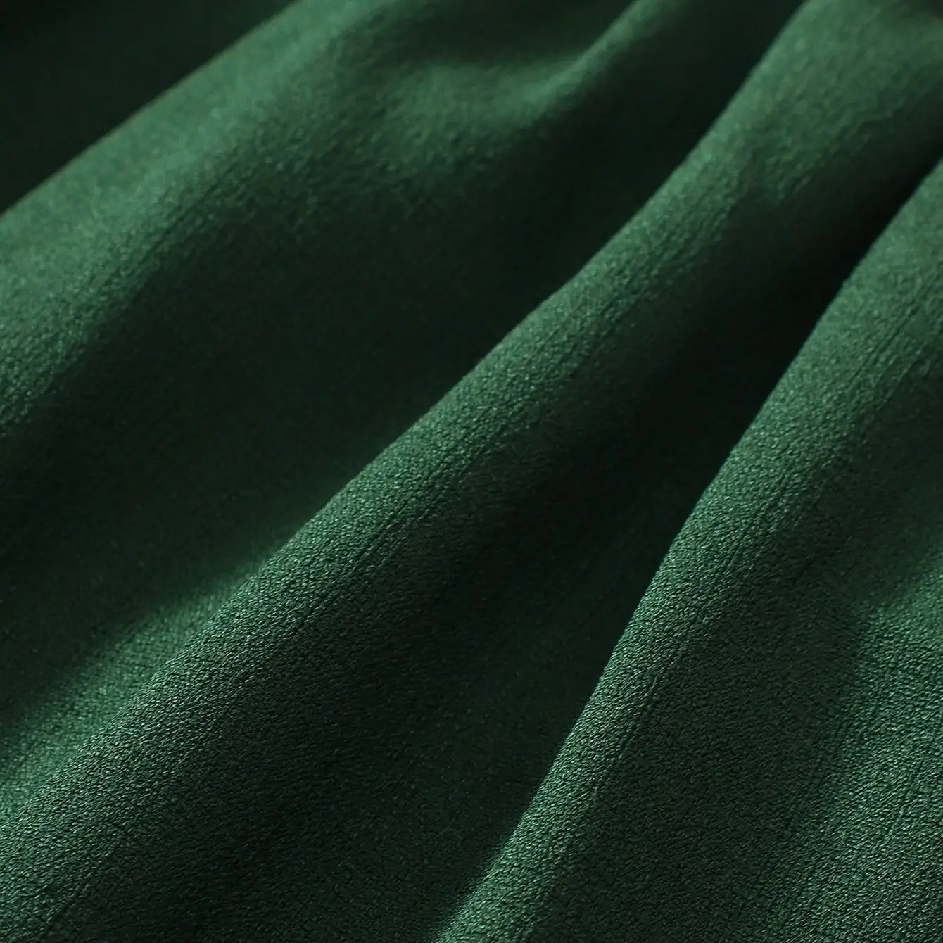 Newborn Clothing, Baby Dress, Dark Green Square Neck Bubble Sleeve Dress, Infant A-line Skirt 6M-3Y