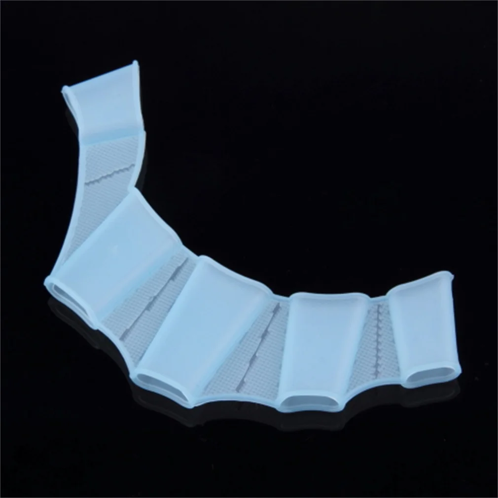 New 1Pc 2023 Silicone Training Paddle Dive Glove Swim Glove Swim Gear Fins Hand Webbed Flippers smile