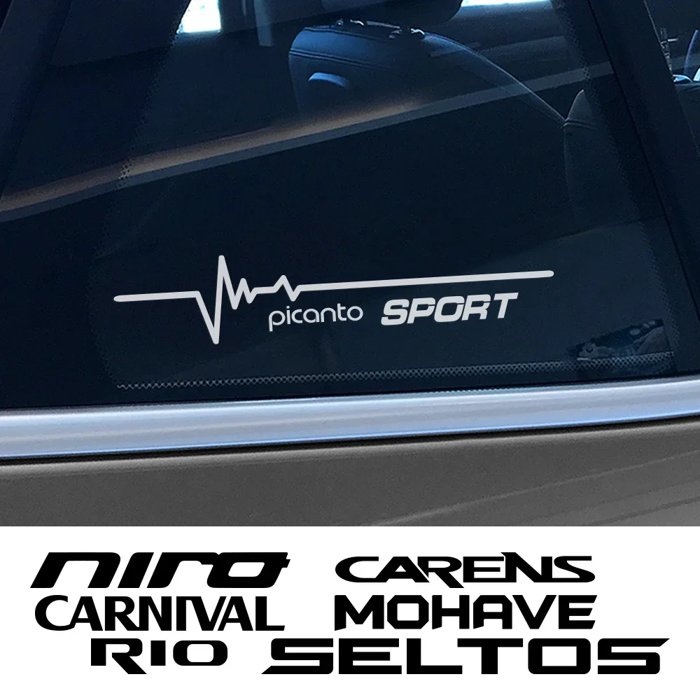 Car Side Window Stickers Decals Decor For Kia CARENS 2025 CARNIVAL CERATO K5 MOHAVE new NIRO PICANTO RIO SEDONA SELTOS TELLURIDE VENGA