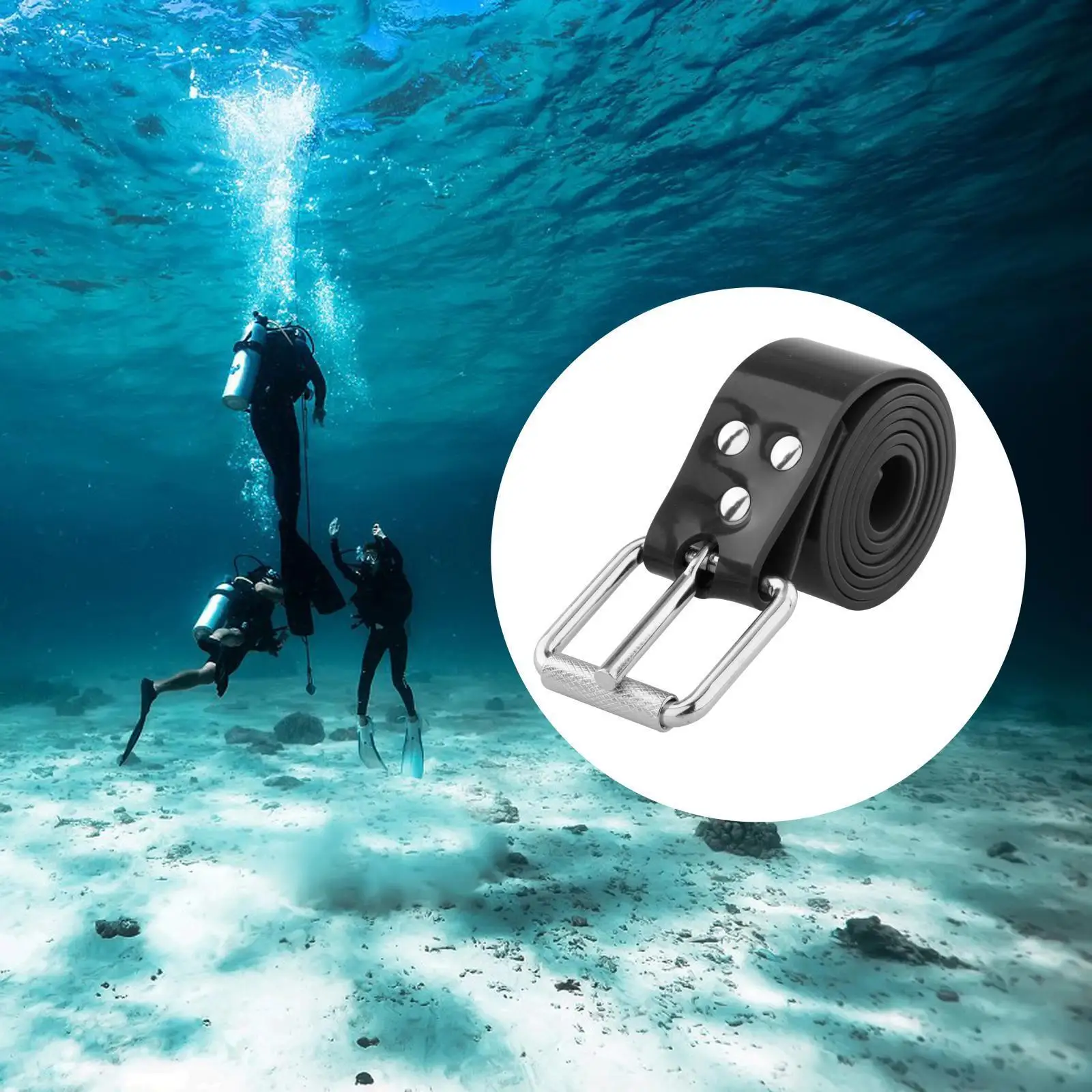 Adjustable For Diving And And For Durability And Multi-functional Diving And Lightweight Silicone Belts