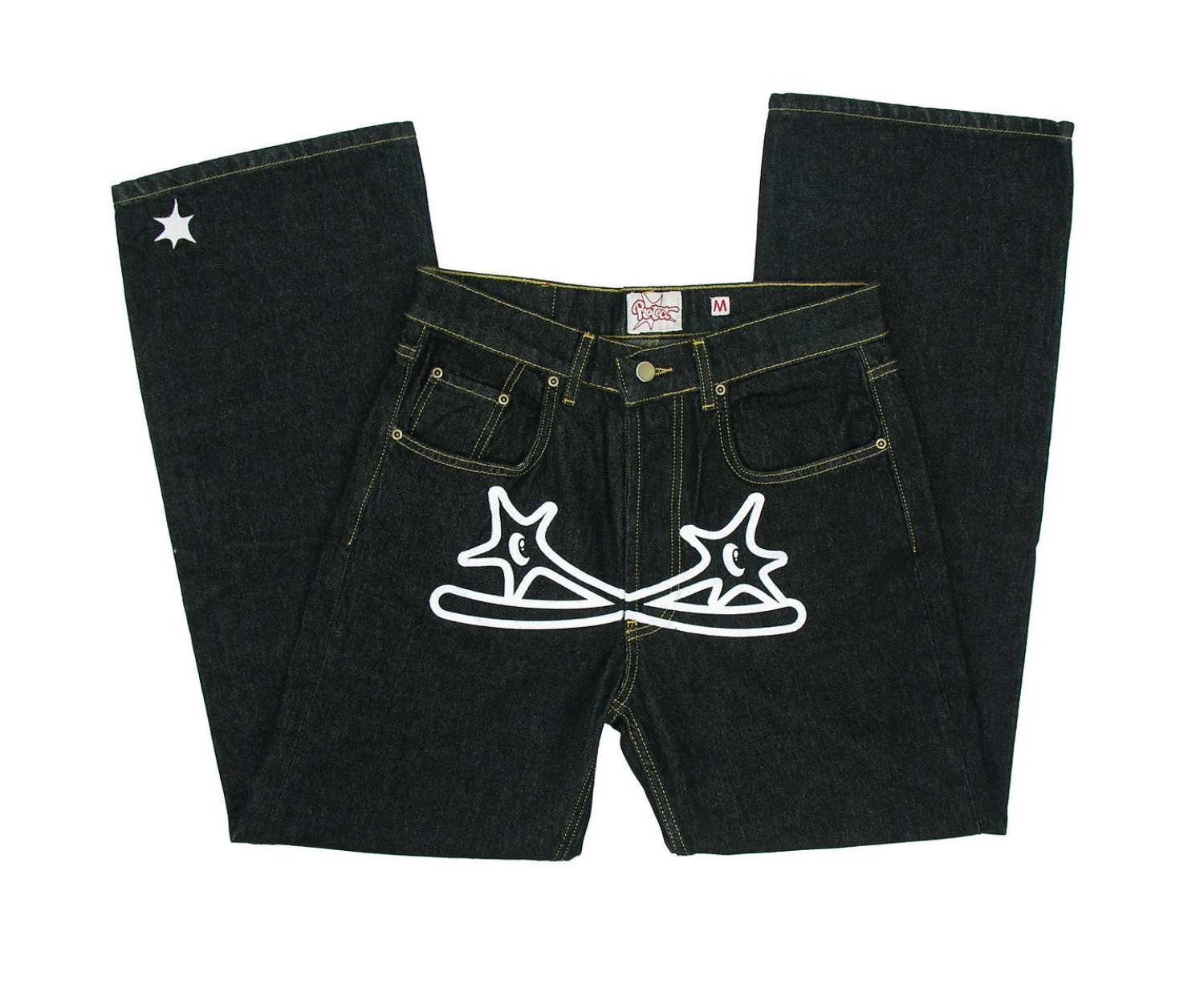 2023 Y2K Jeans Men Hip Hop Gothic Street New new Rock Clothing 2025 Jeans Women Pants Haruku Casual Black Denim Trousers Streetwear