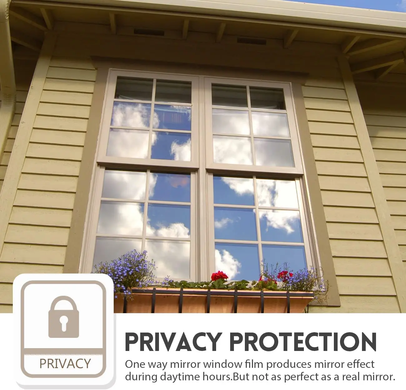 One Way Reflective Window Film Privacy Heat Blocking new Anti 2025 UV Mirror Window Tint for Home Self Adhesive Stained Glass Solar Film