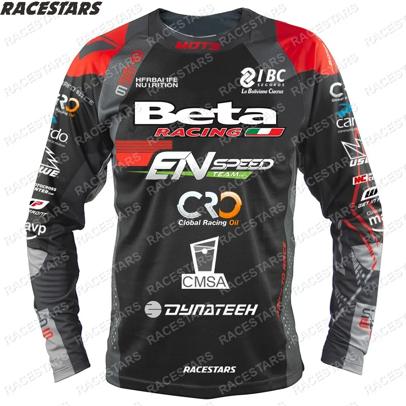Enduro 2024 Downhill Mountain Jersey DIrt Bike MTB Long Sleeve Offroad DH Motorcycle Breathable Motocross Sportwear Clothing ATV