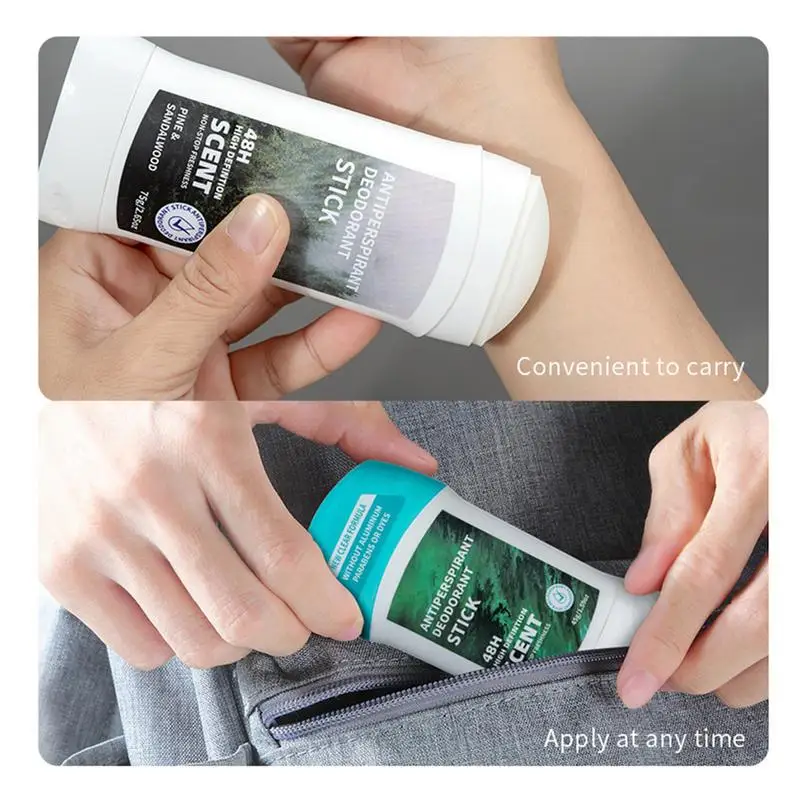 1pcs Perfume Deodorant Stick Beauty Health Antiperspirant Cream Body Skin Care Natural Underarm Anti Odor Women Men Sports