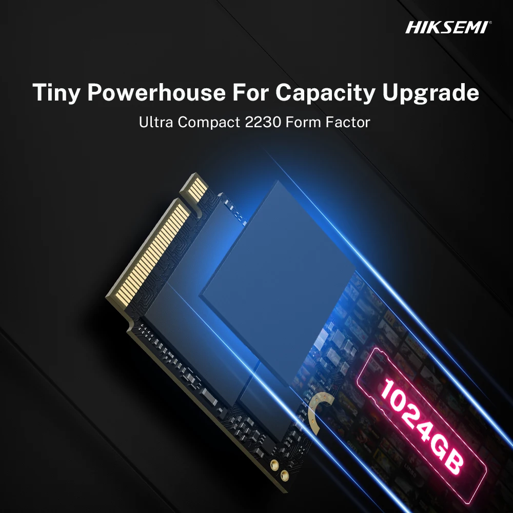 HIKSEMI 1024GB 512GB M.2 SSD 2230 NVMe PCIe Gen 4x4 SSD for Steam Deck ROG FLOWZ13 Surface ProX Laptop Free Shipping