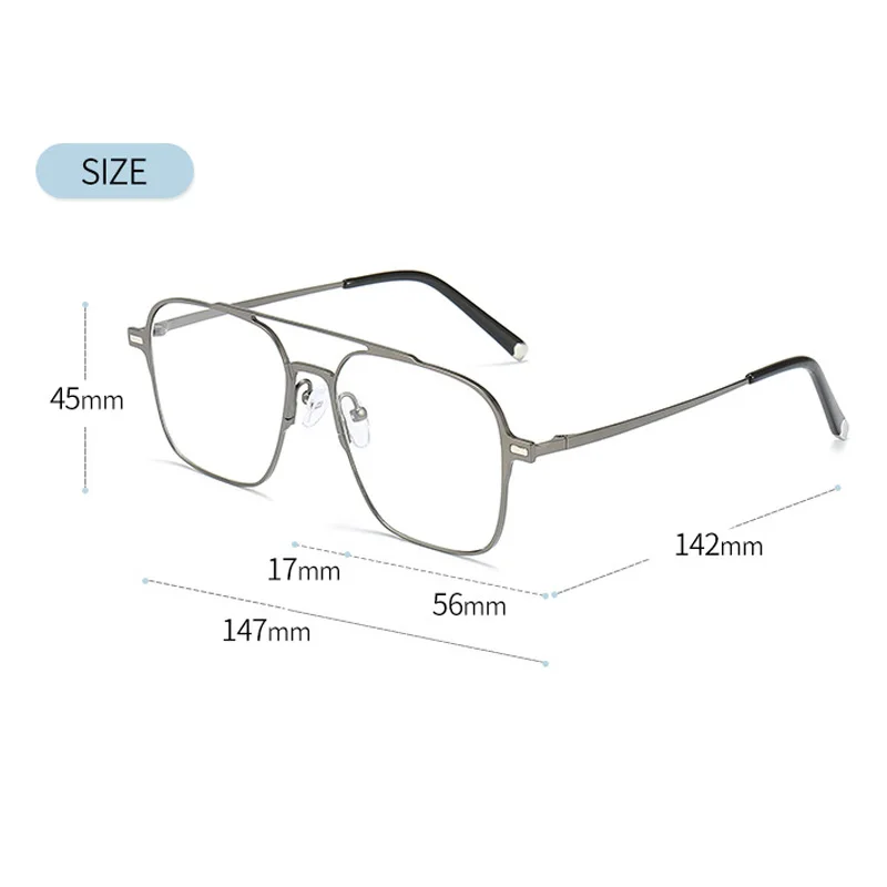 Metal In New Style Magnet Clip On Glasses Frame Trend Polarized Sunglasses For Men Optical Computer UV